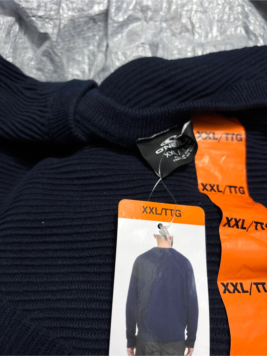 New O'Neill XXL/TTG Navy Blue Sweater - photo 3