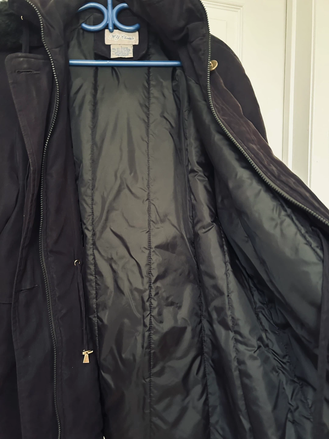 NY Classics Black Winter Parka - Size L - photo 3