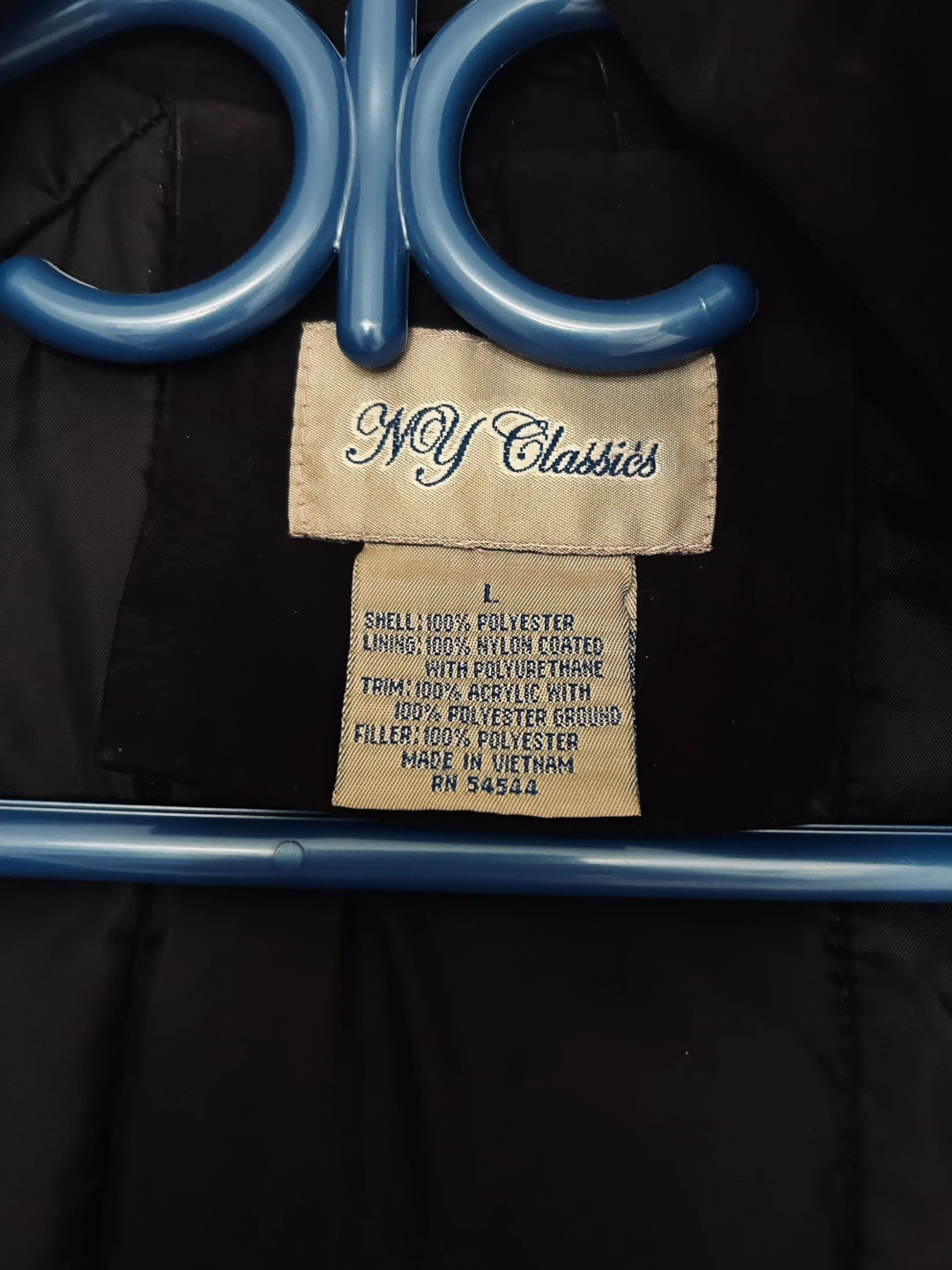 NY Classics Black Winter Parka - Size L - photo 2