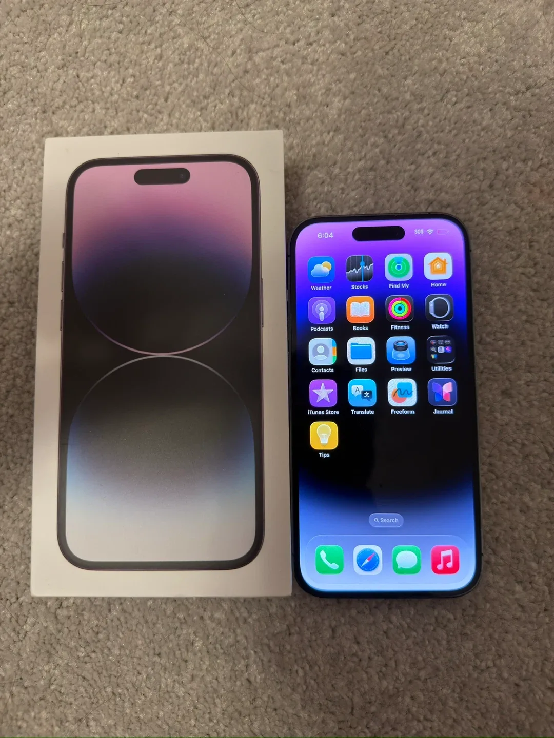 Apple iPhone 14 Pro - Deep Purple - 128 Gb image indicator(5)