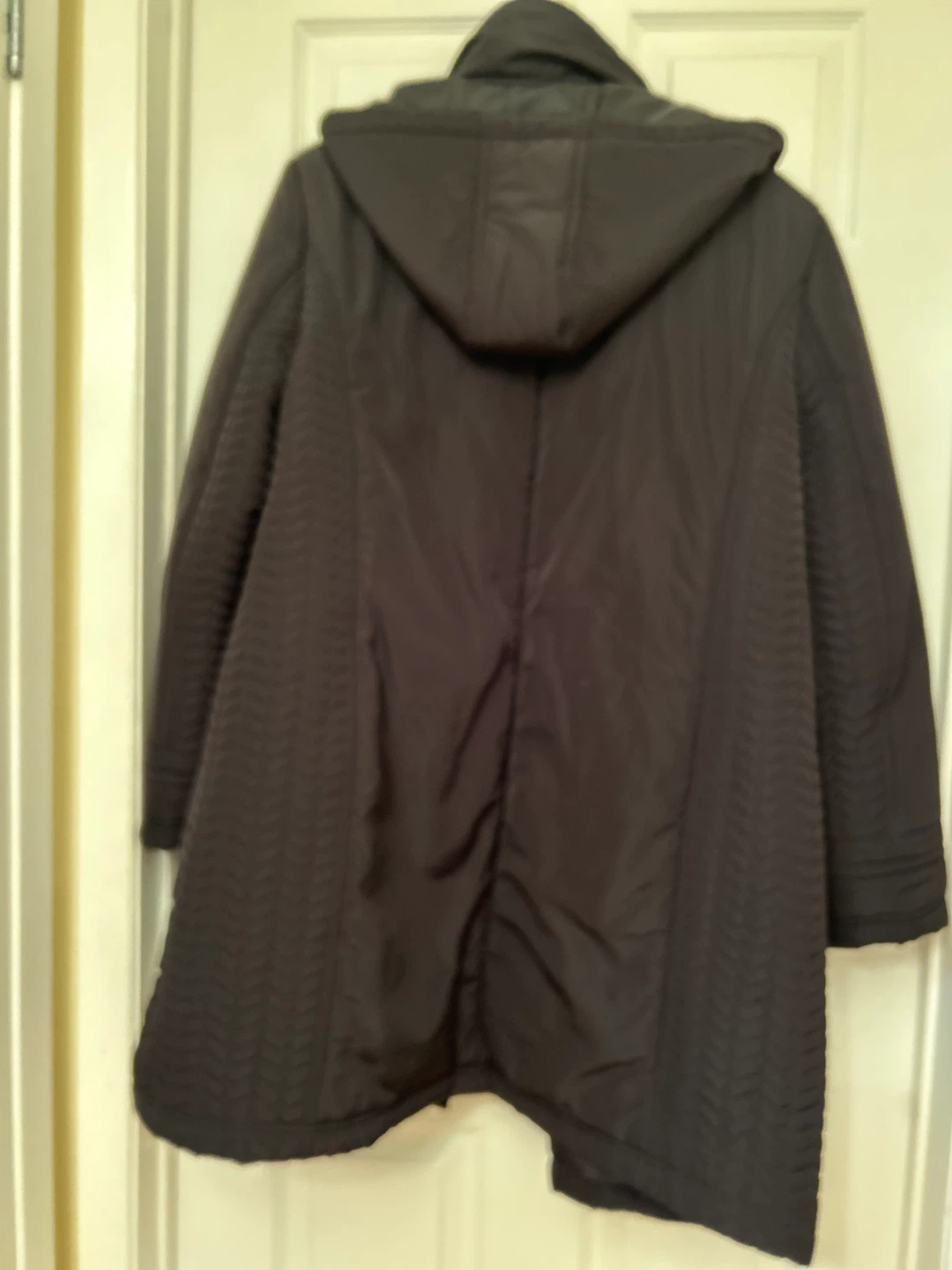 La Madona Outerwear Black Coat - Size XL - photo 4