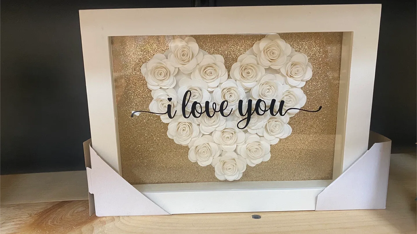 Handmade Paper Flower Art - Home Decor image indicator(2)