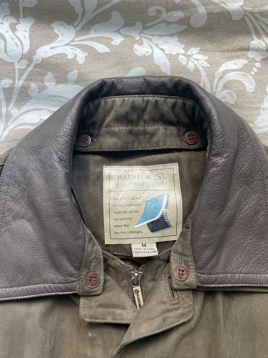 Vintage Rainforest Jacket Size M image indicator(2)