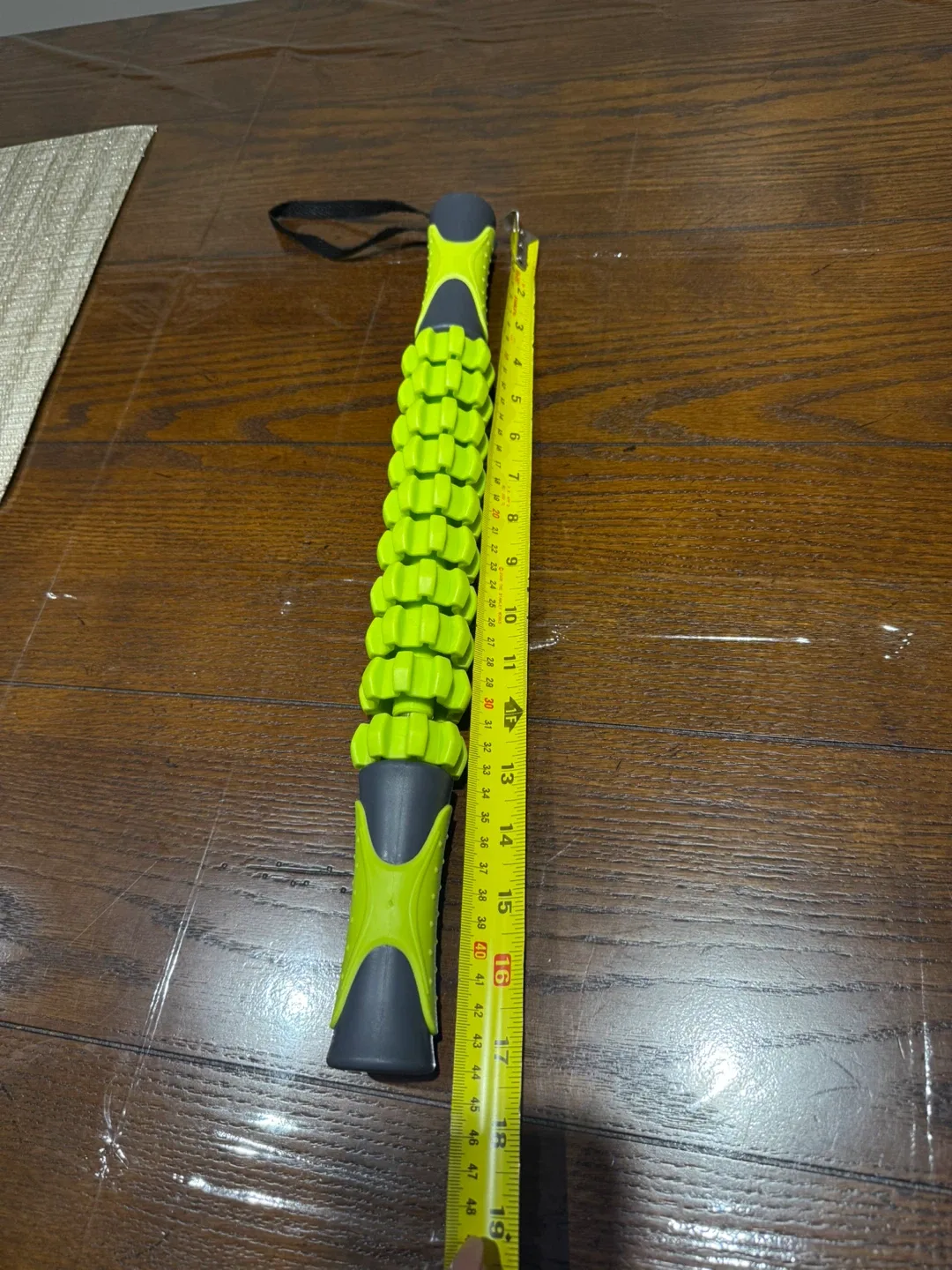 Massage Roller Stick - Green & Grey image indicator(2)