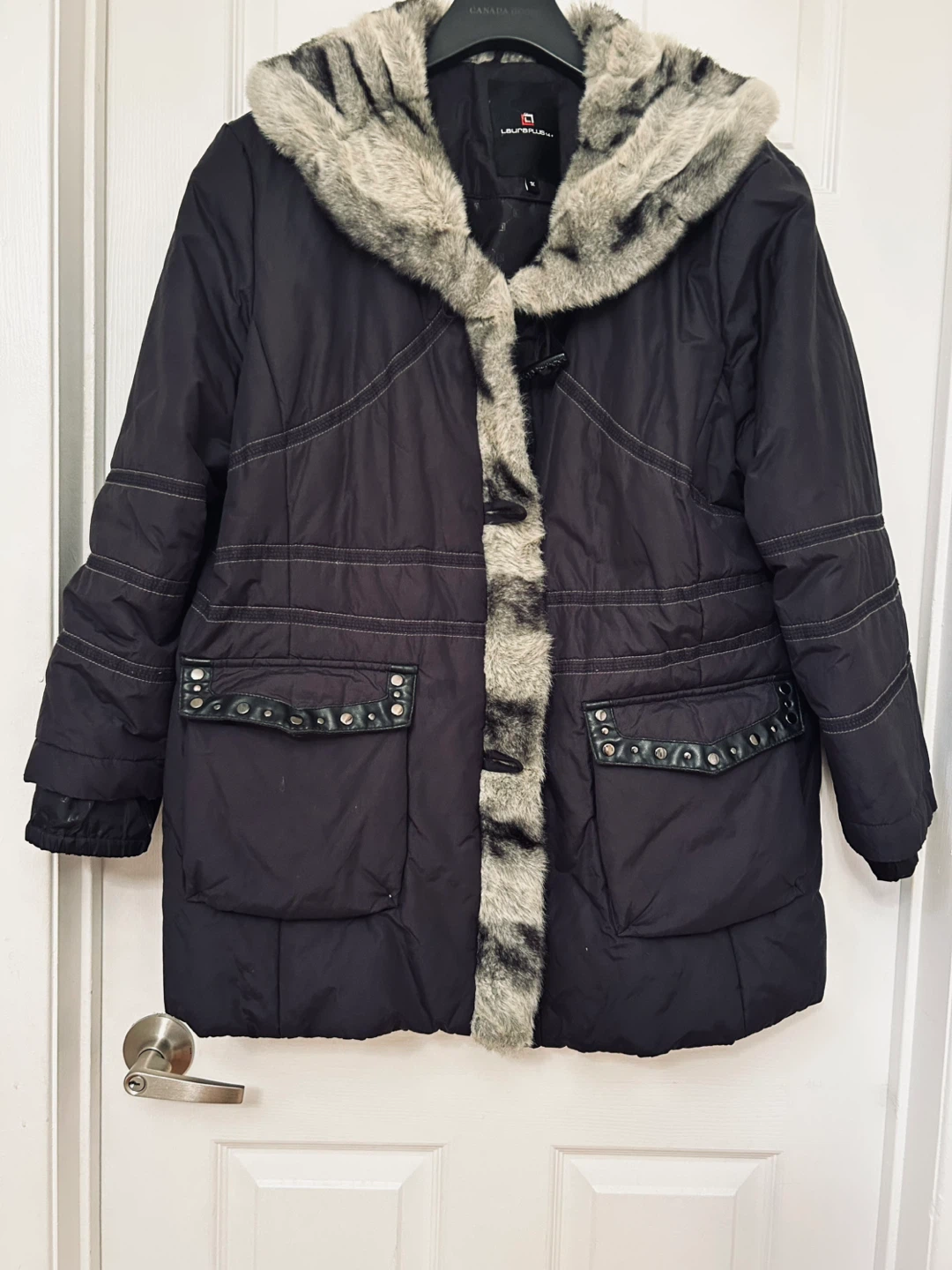 Laura Plus 14+ 1X Black Winter Coat - photo 4