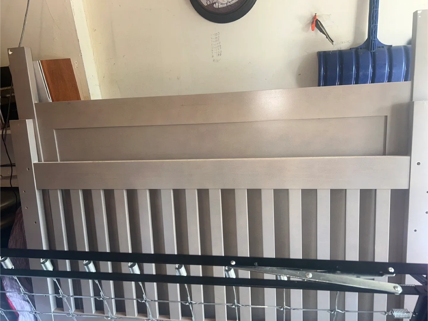 Beige Crib Bed Frame image indicator(3)