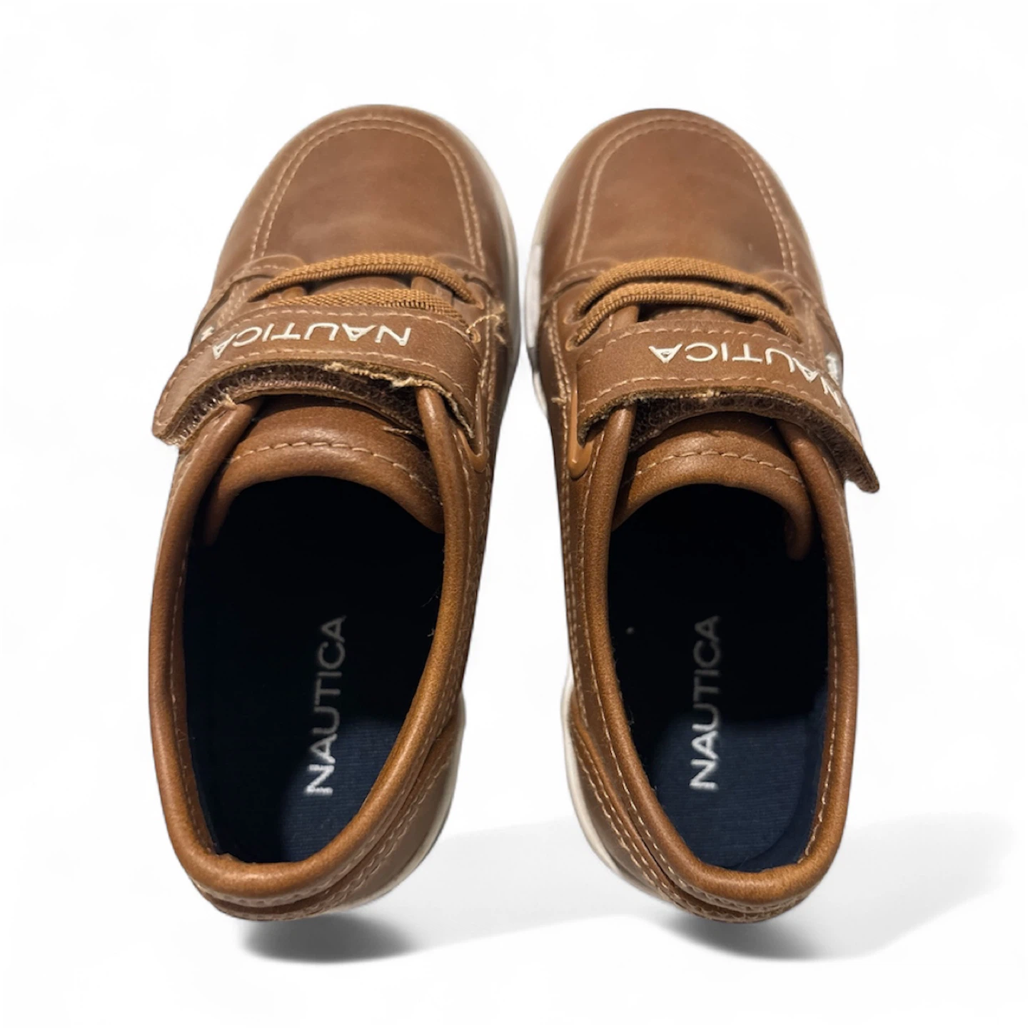 Nautica Brown Leather Boat Shoes - Size 10 - photo 4