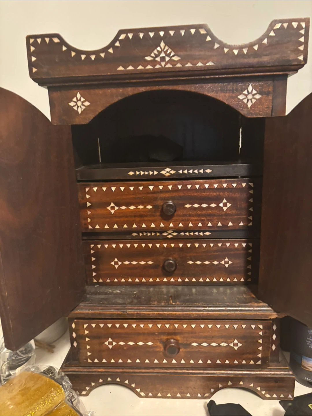Wooden Cabinet with Drawers - photo 2