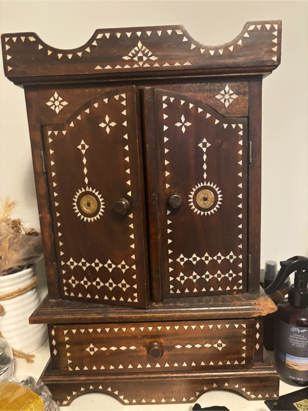Wooden Cabinet with Drawers