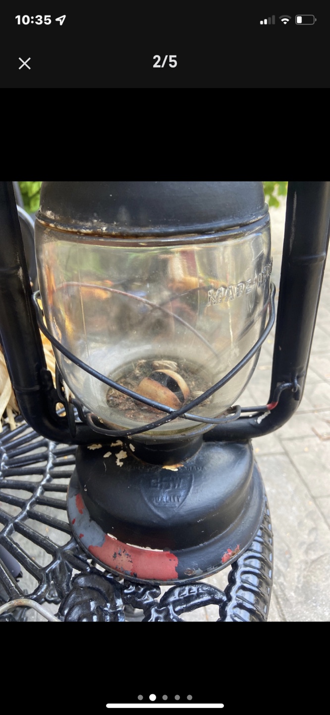 Vintage Made in Canada Lantern - photo 2