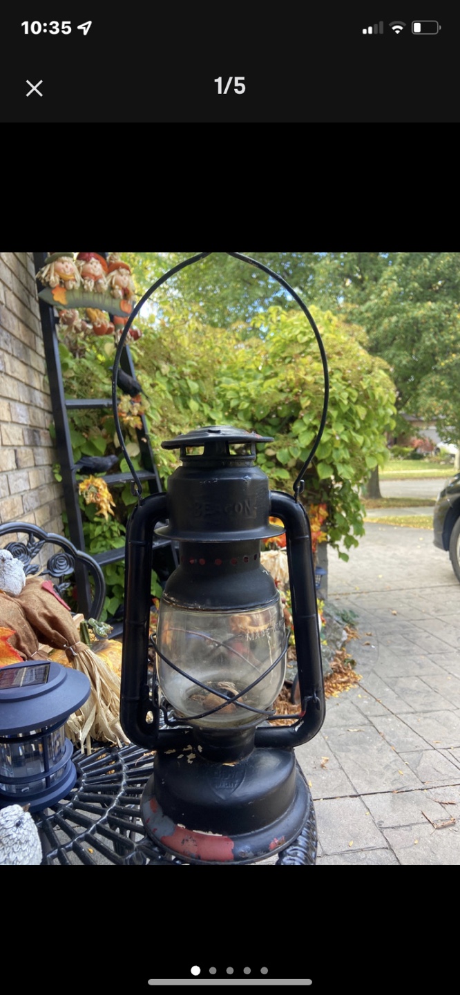 Vintage Made in Canada Lantern