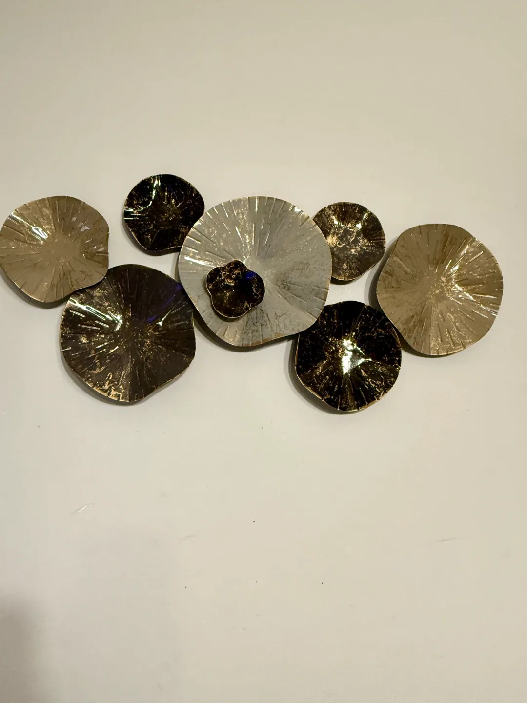 Metal Lotus Flower Wall Decor image indicator(4)