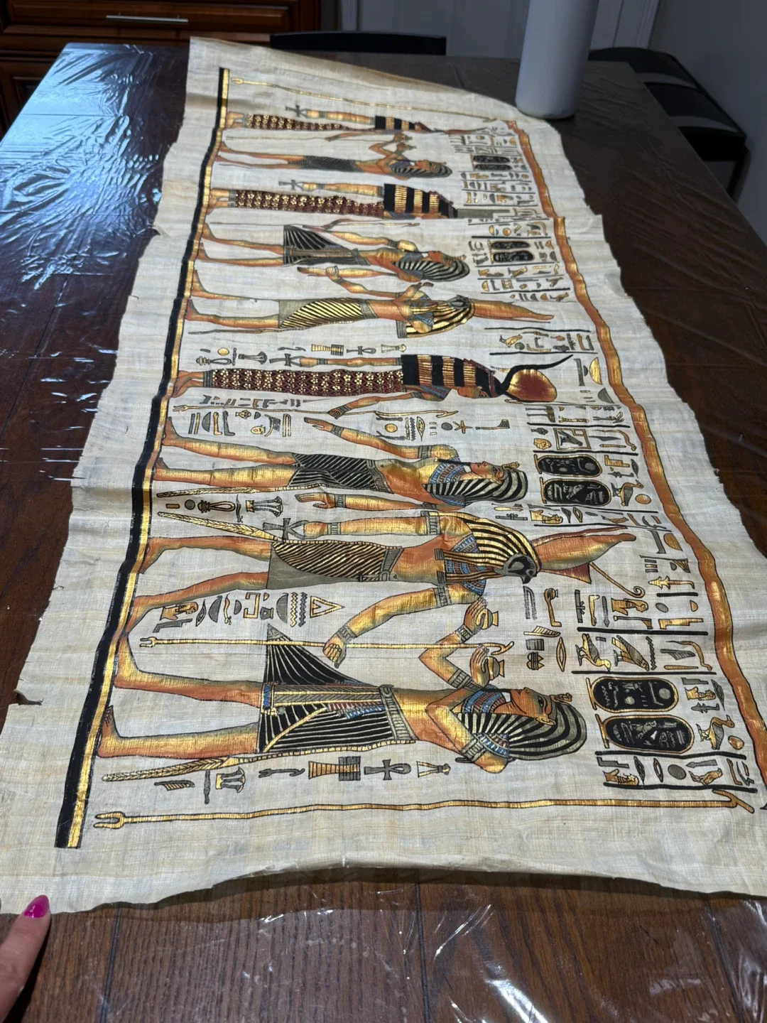 Ancient Egyptian Papyrus Wall Hanging image indicator(2)