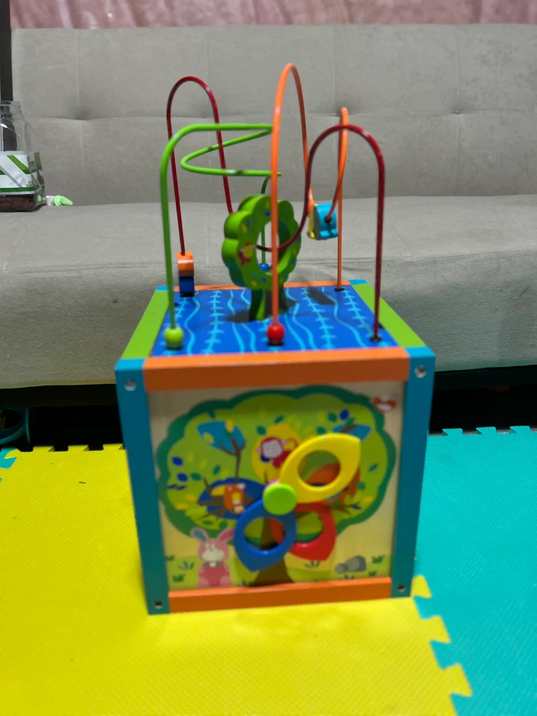 Wooden Activity Cube Toy image indicator(2)