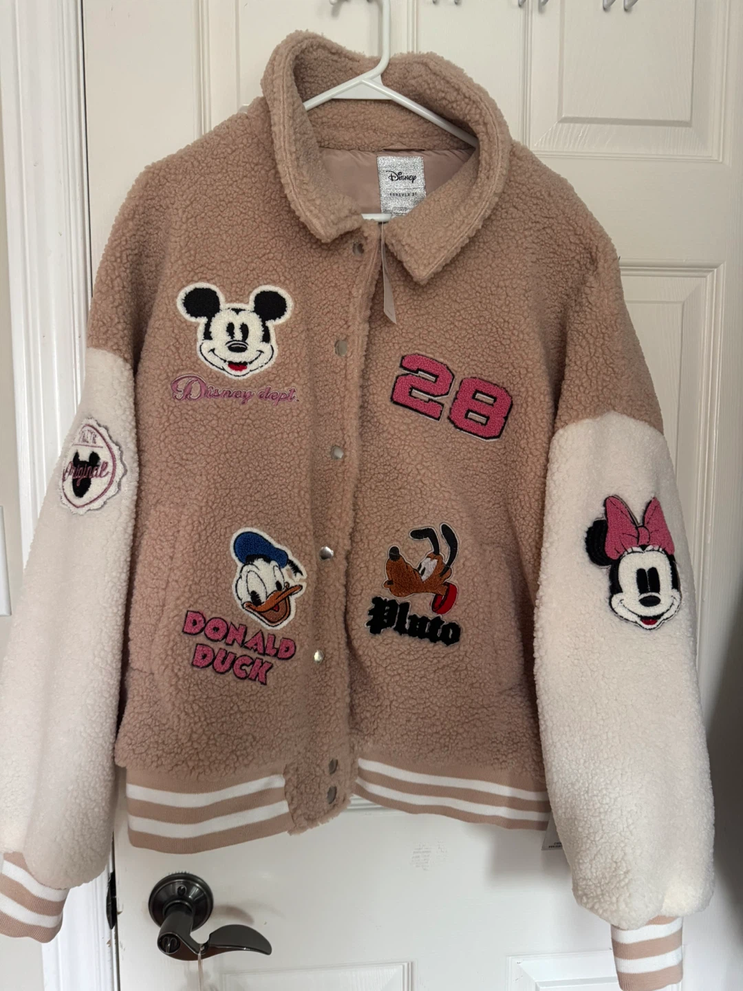 Disney Forever 21 Bomber Jacket - Size 1X