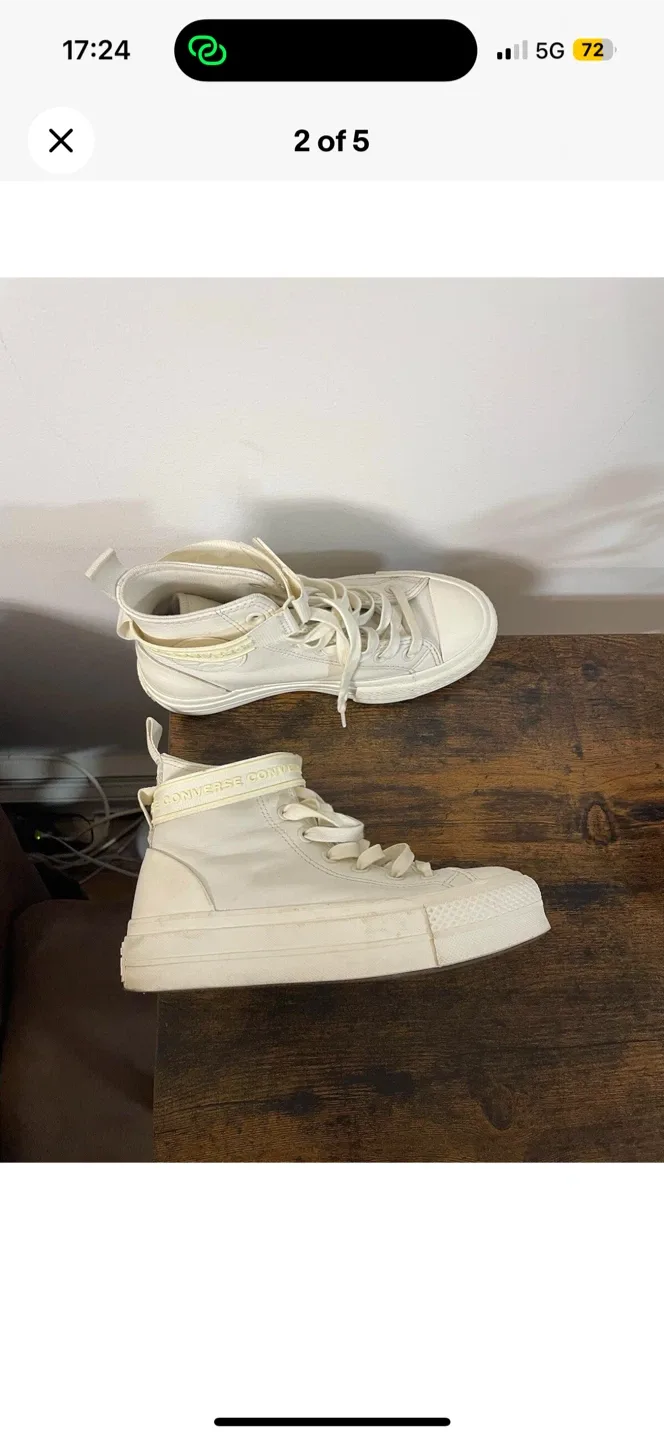 Converse leather shoes 6,5 image indicator(2)