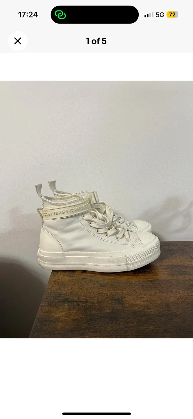 Converse leather shoes 6,5 image indicator(6)