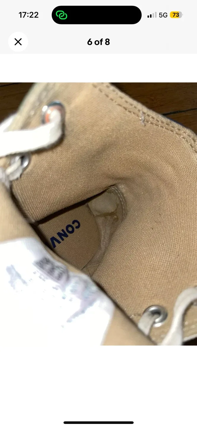 Converse Platform High Top - US 6.5 image indicator(6)