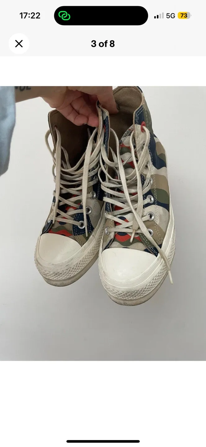 Converse Platform High Top - US 6.5 image indicator(2)