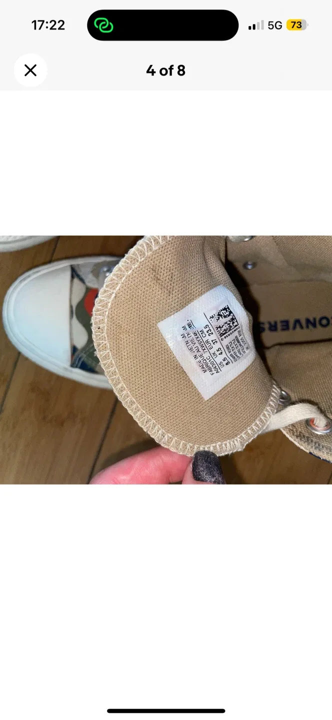 Converse Platform High Top - US 6.5 image indicator(3)