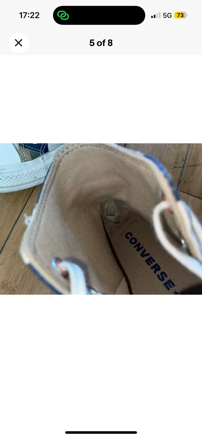 Converse Platform High Top - US 6.5 image indicator(5)