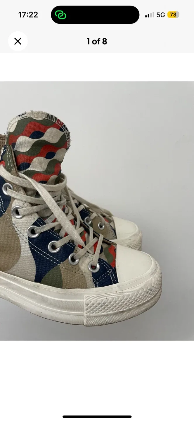 Converse Platform High Top - US 6.5 image indicator(9)