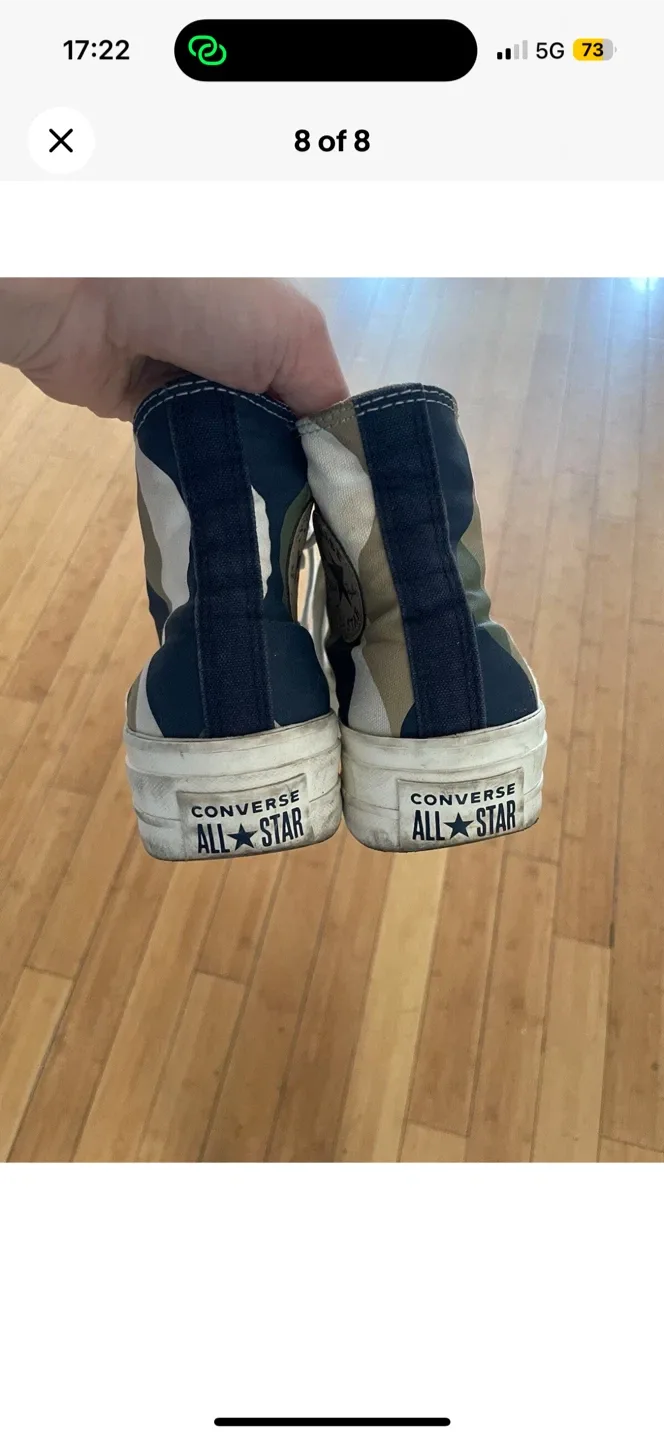 Converse Platform High Top - US 6.5 image indicator(8)