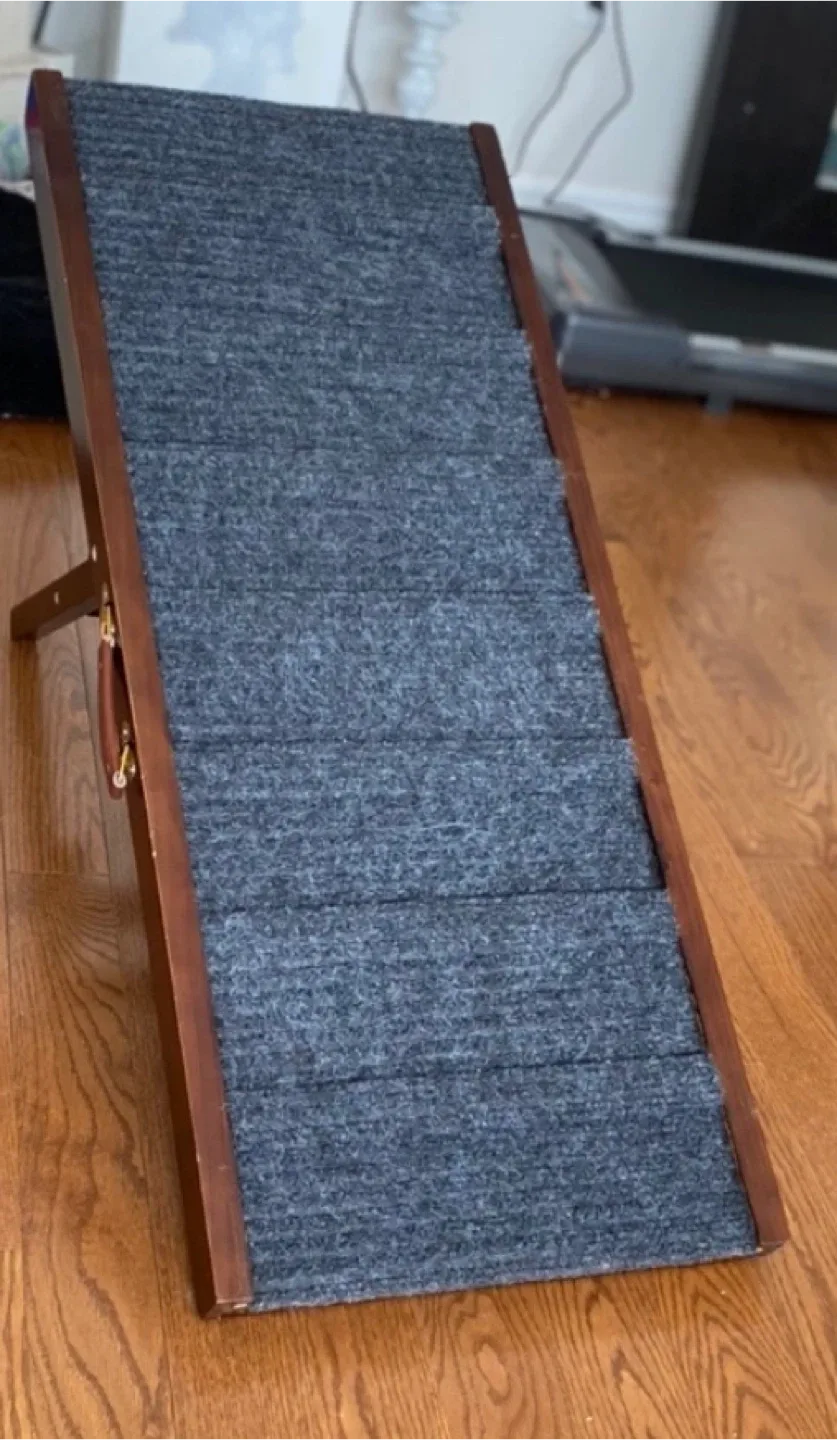 Pet Ramp - Grey Carpet thumbnail