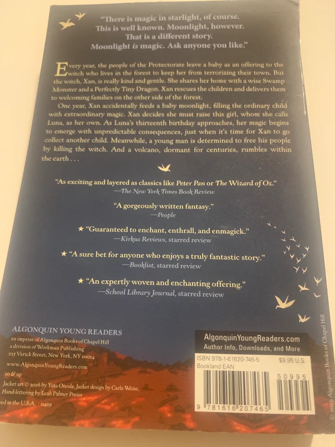 The Girl Who Drank the Moon by Kelly Barnhill image indicator(2)