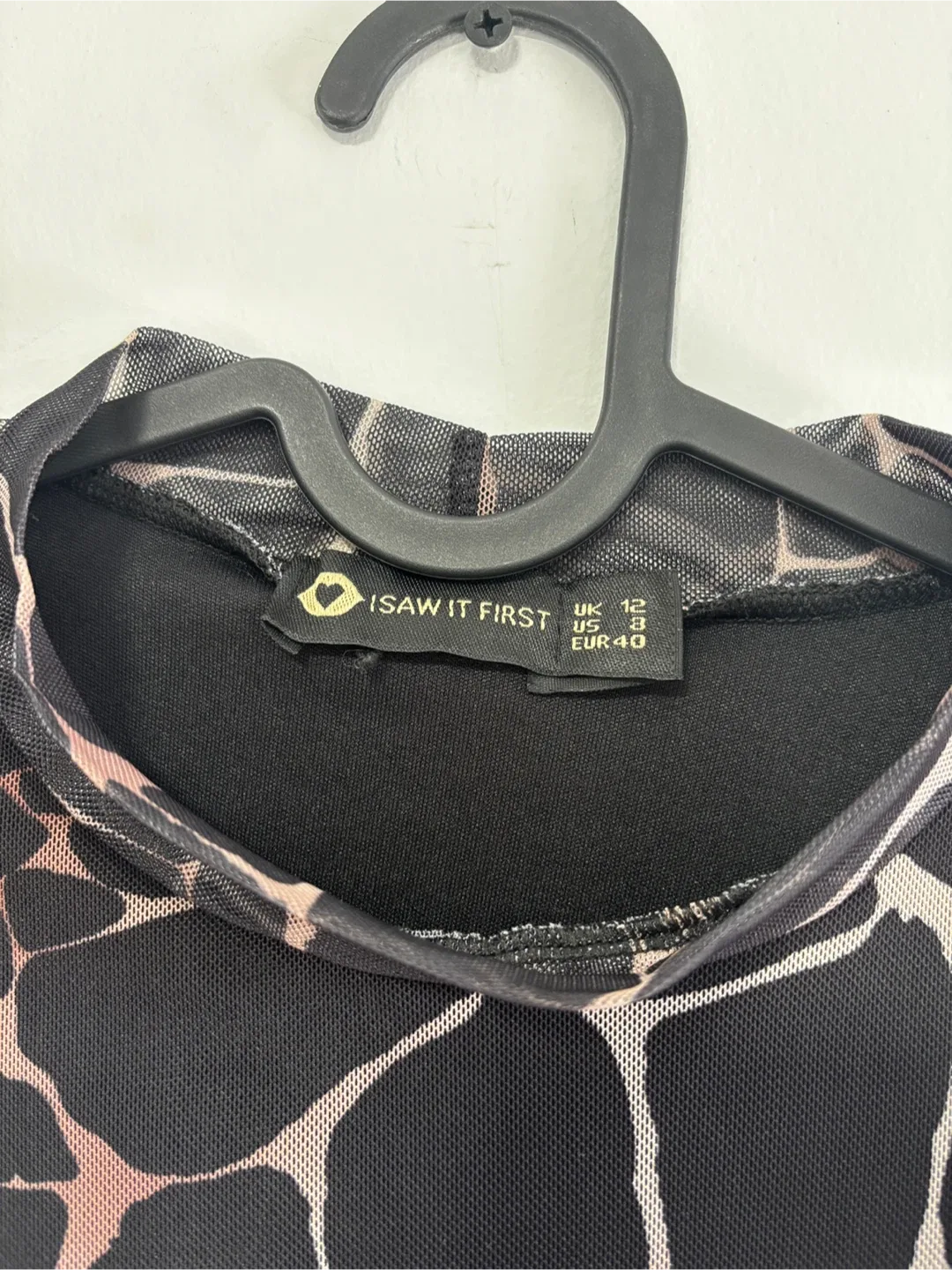 ISawItFirst Animal Print Bodysuit - Size US 8 image indicator(2)