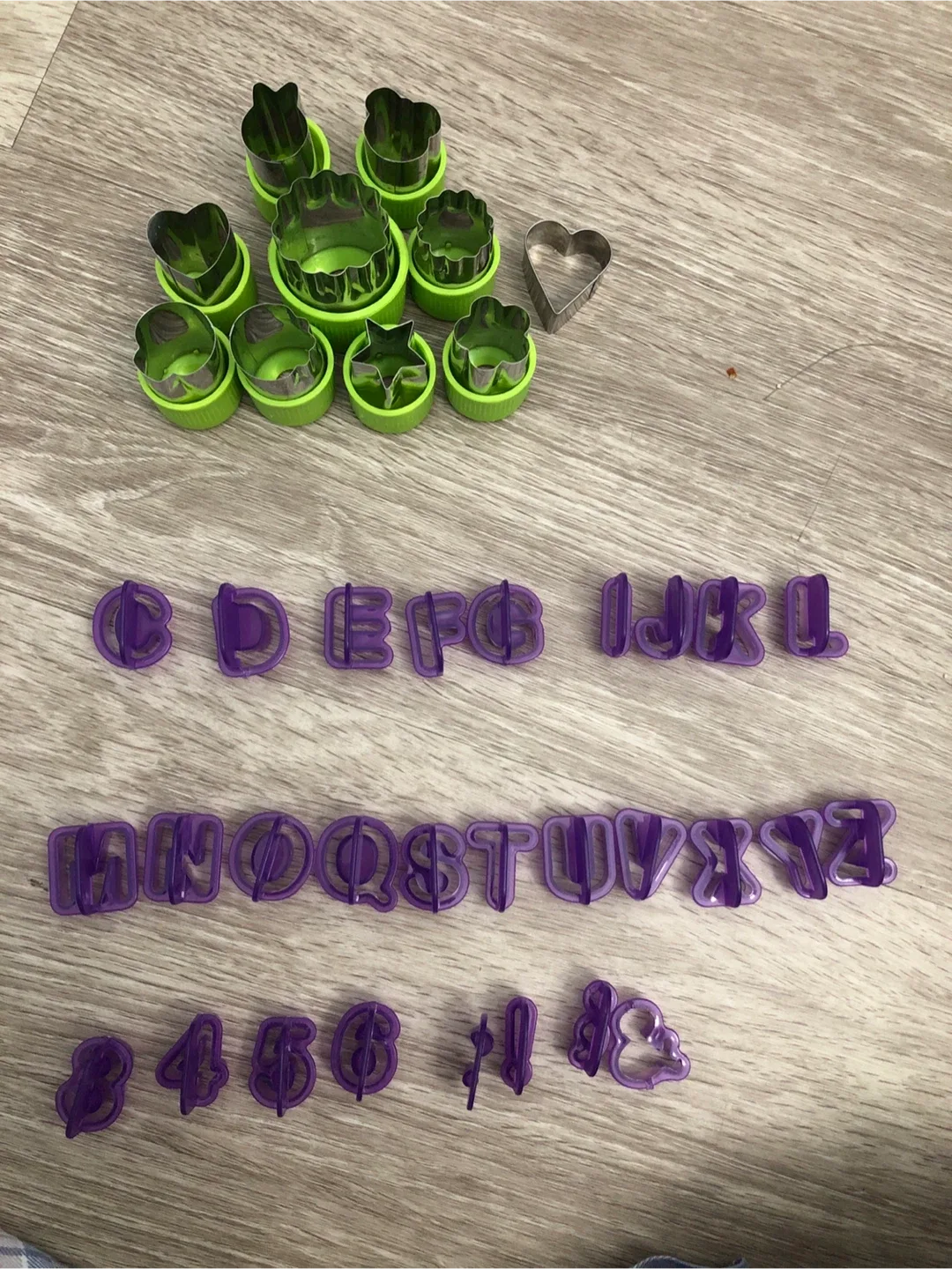 Cookie Cutter Set - Letters, Numbers, Shapes thumbnail