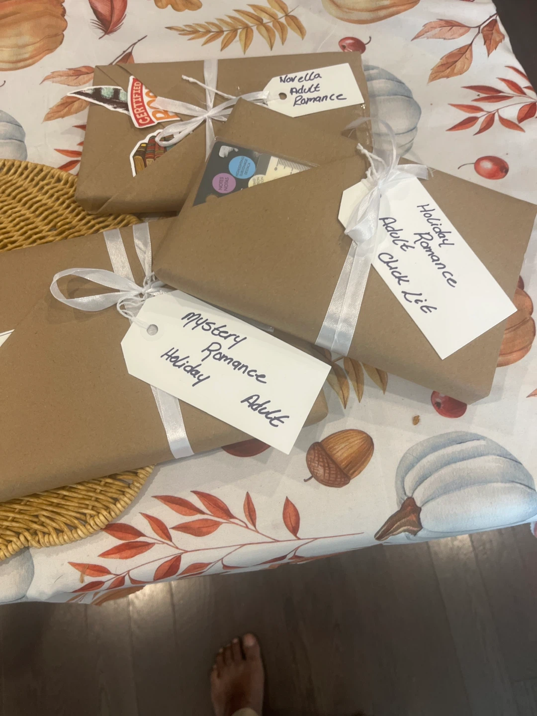 Wrapped Romance Books - Mystery, Holiday, Novella