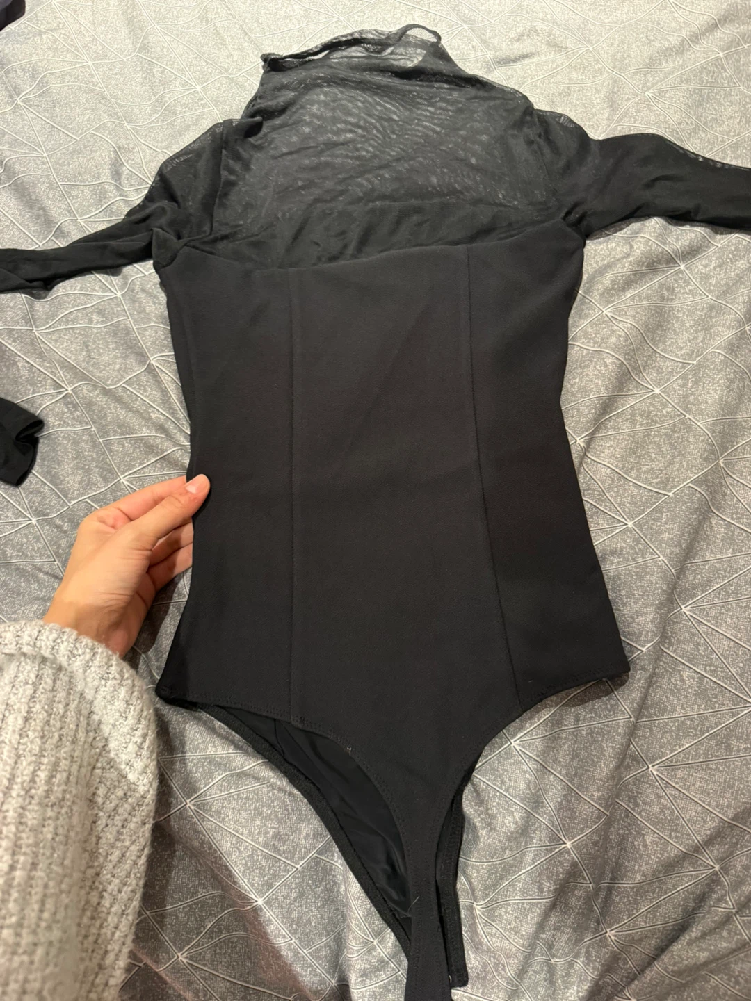 Abercrombie & Fitch Black Bodysuit - XS - photo 3