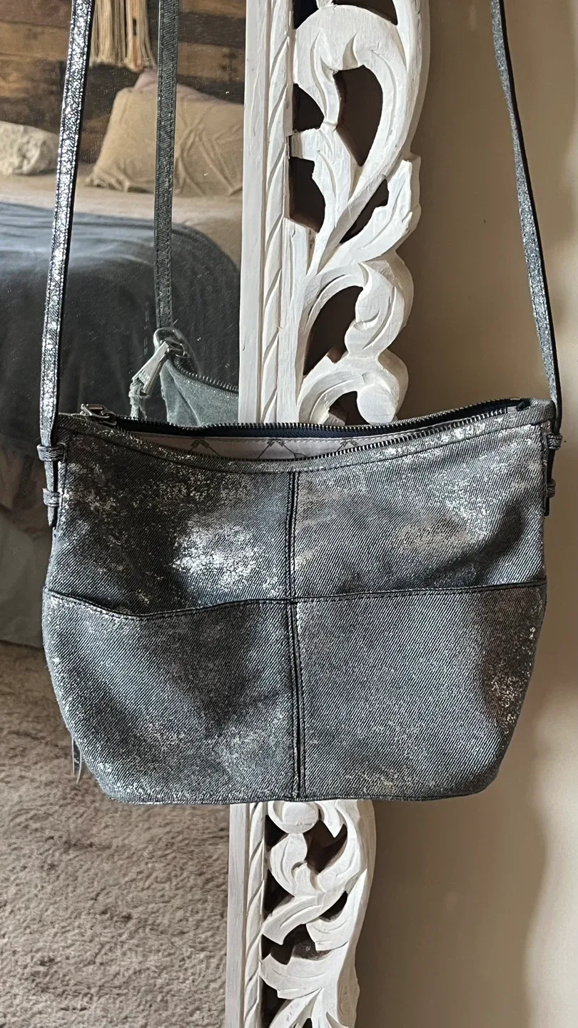 Aimee Kestenberg Silver Crossbody Bag image indicator(8)