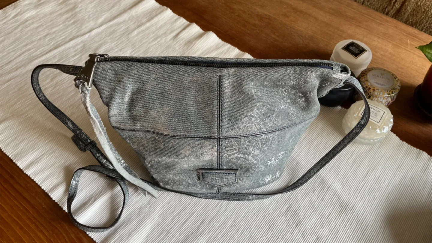 Aimee Kestenberg Silver Crossbody Bag image indicator(10)