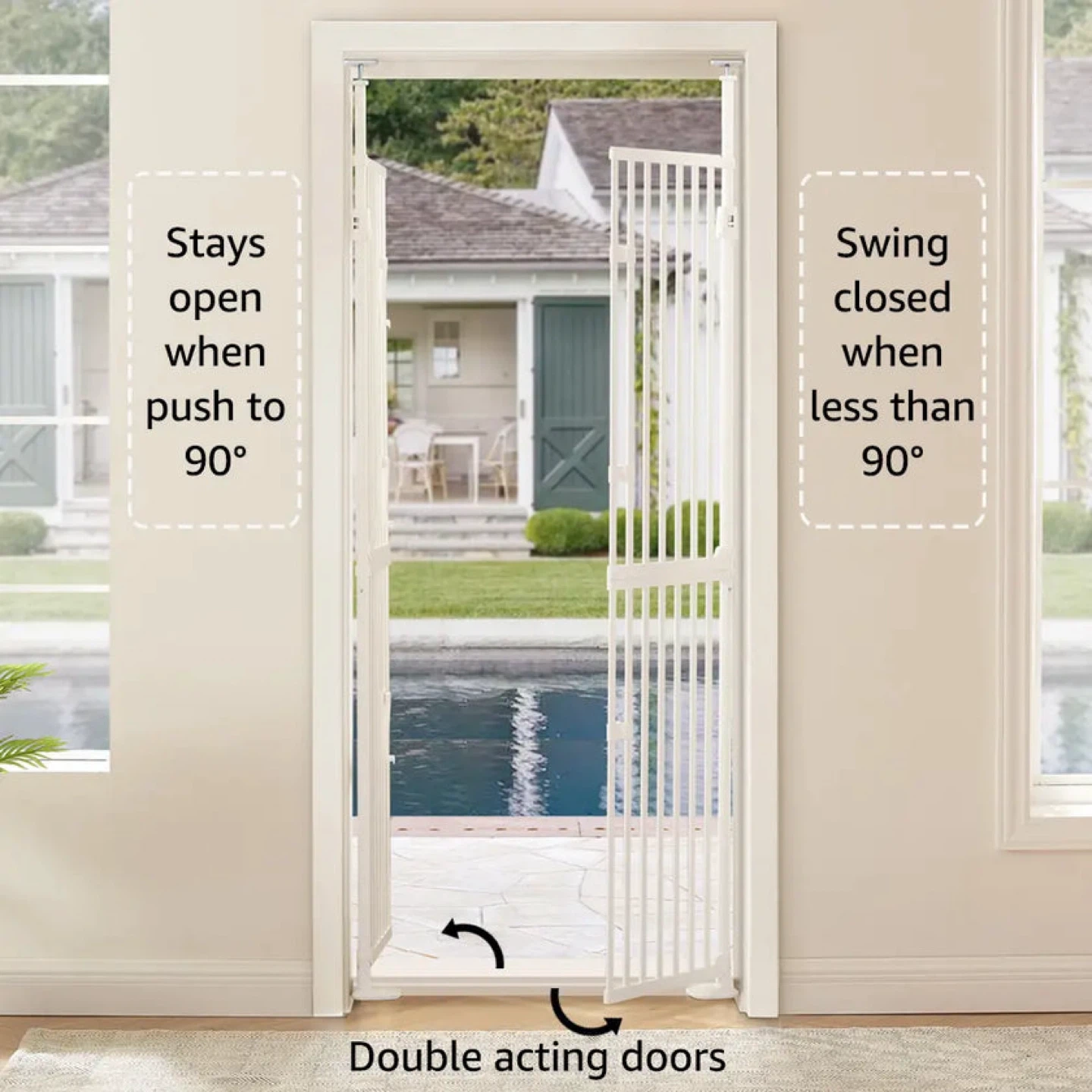 Unipaws Extra Tall Cat Pet Gate - photo 5