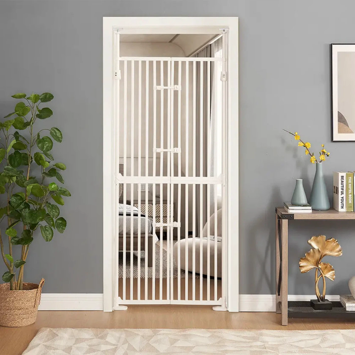 Unipaws Extra Tall Cat Pet Gate