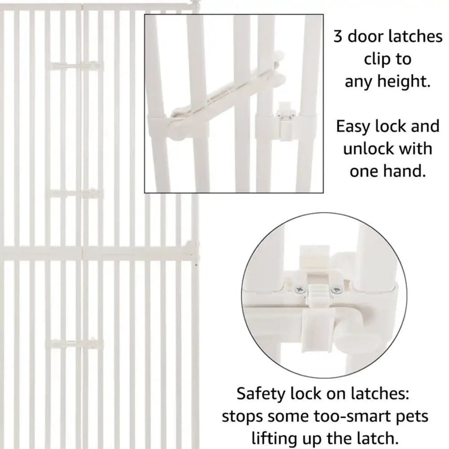 Unipaws Extra Tall Cat Pet Gate - photo 4
