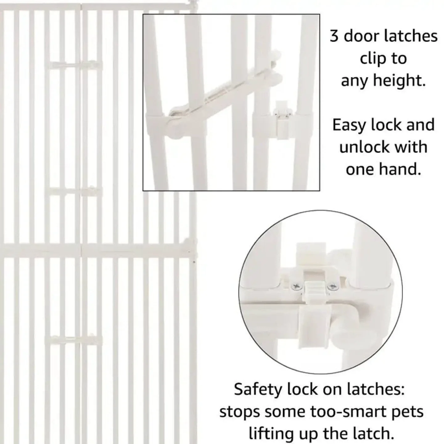 Unipaws Extra Tall Cat Pet Gate image indicator(4)