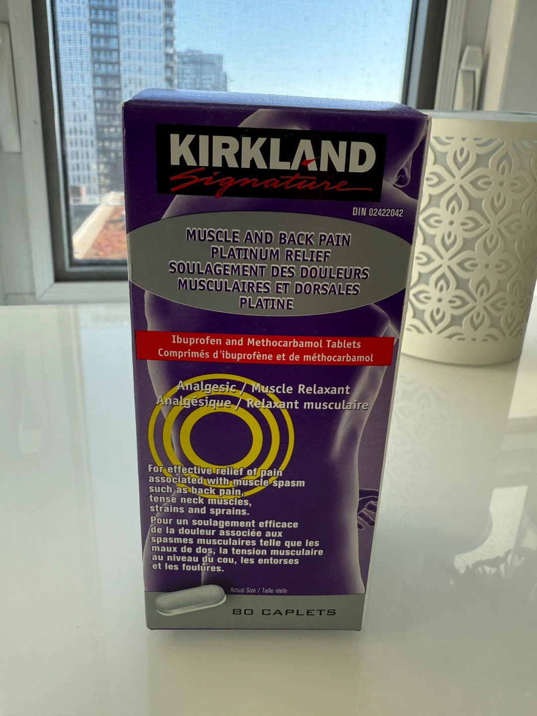 🥕Brand new and sealed Kirkland Muscle and Back Pain Relief