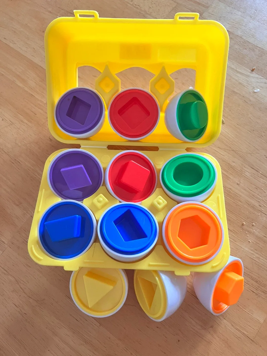 Shape Sorter Egg Carton Toy image indicator(2)