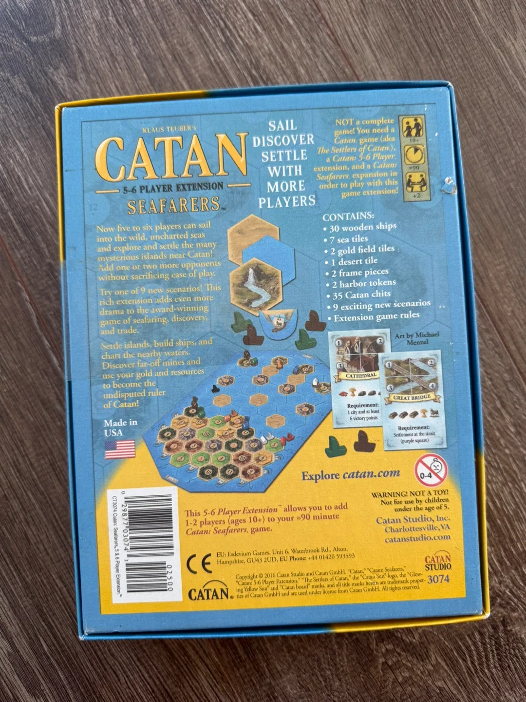 Catan Seafarers 5-6 Player Extension image indicator(2)