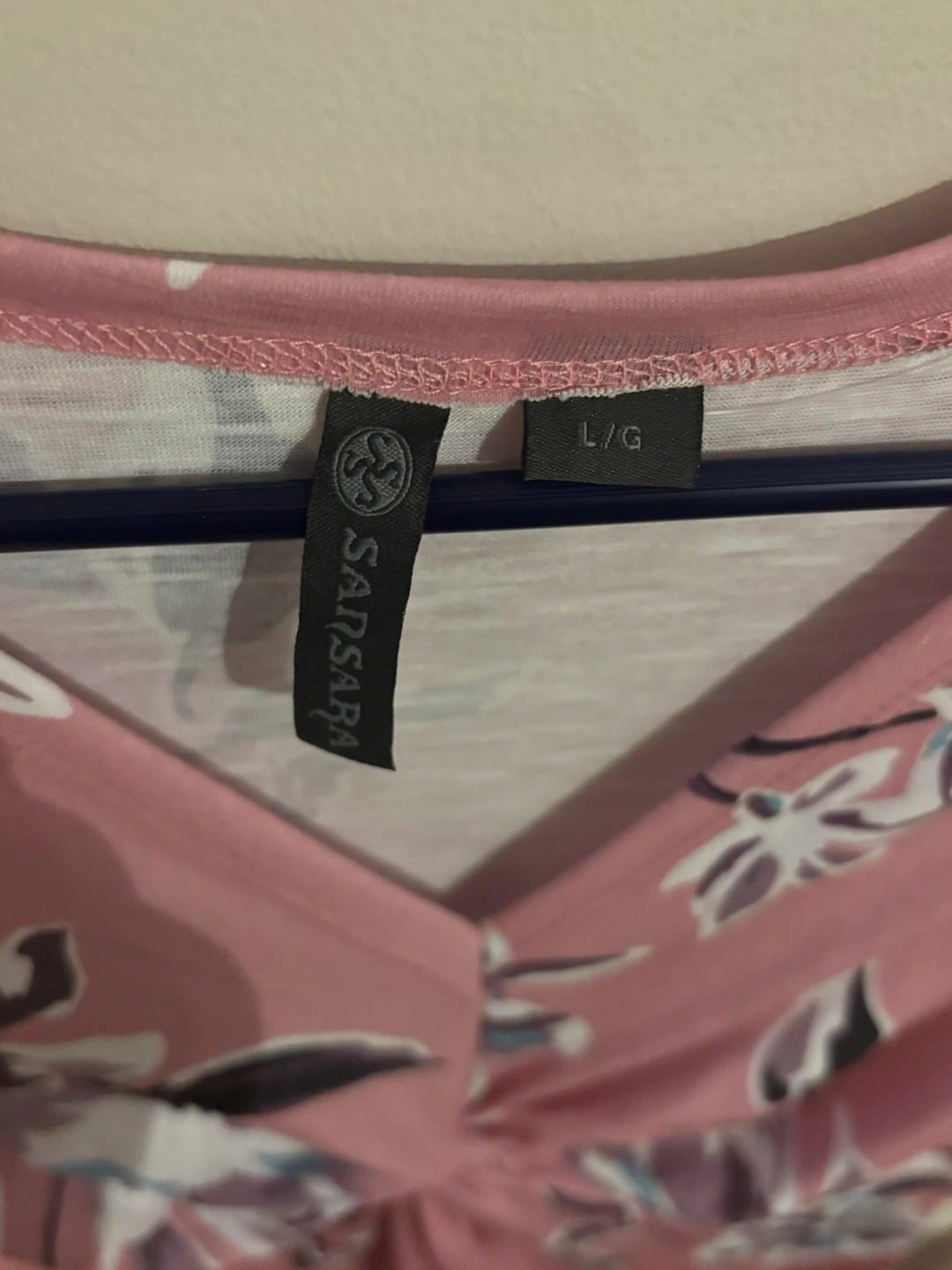 Sansara Pink Floral Dress - Size L - photo 2