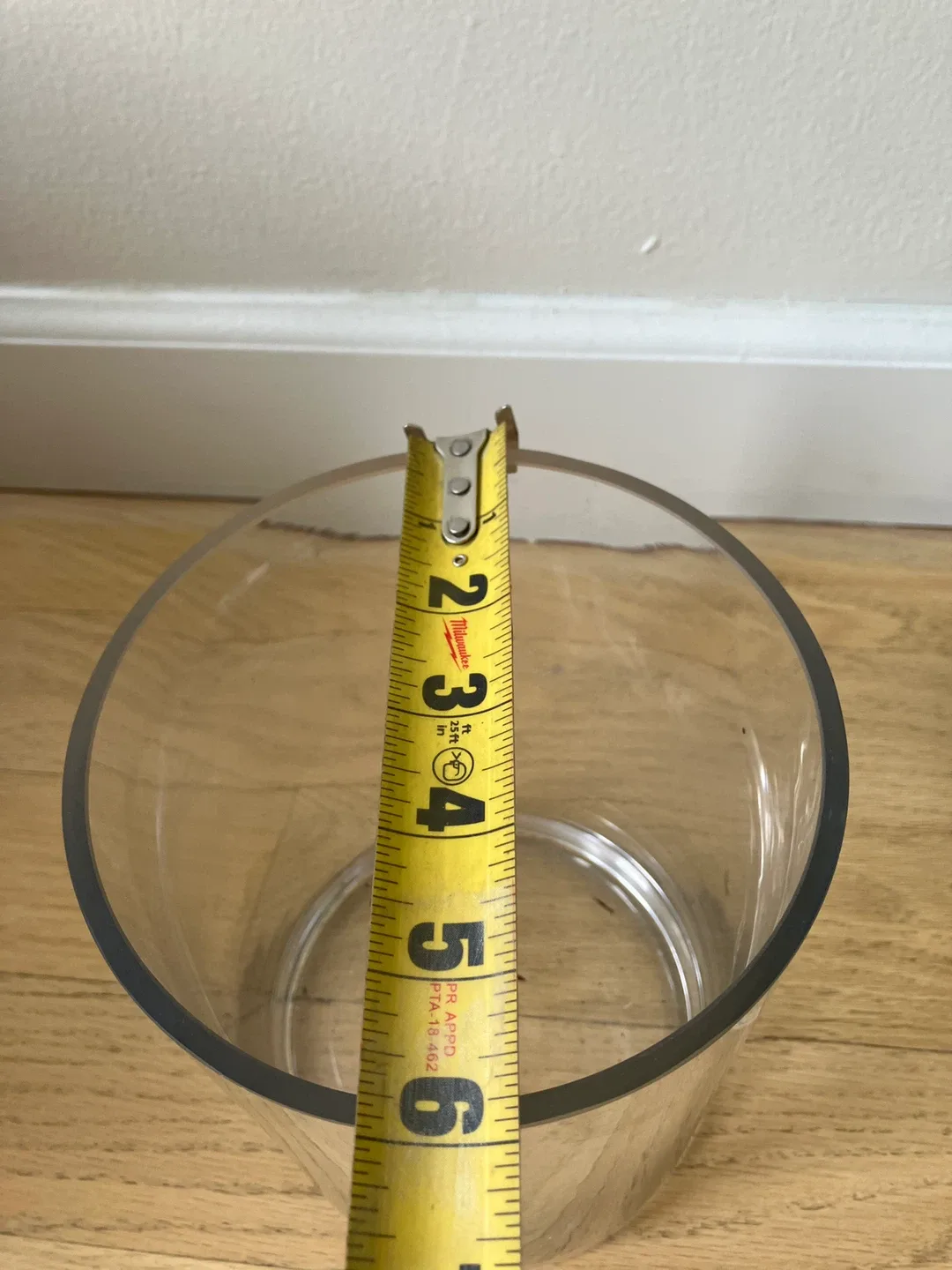 Clear Glass Cylinder Vase image indicator(3)