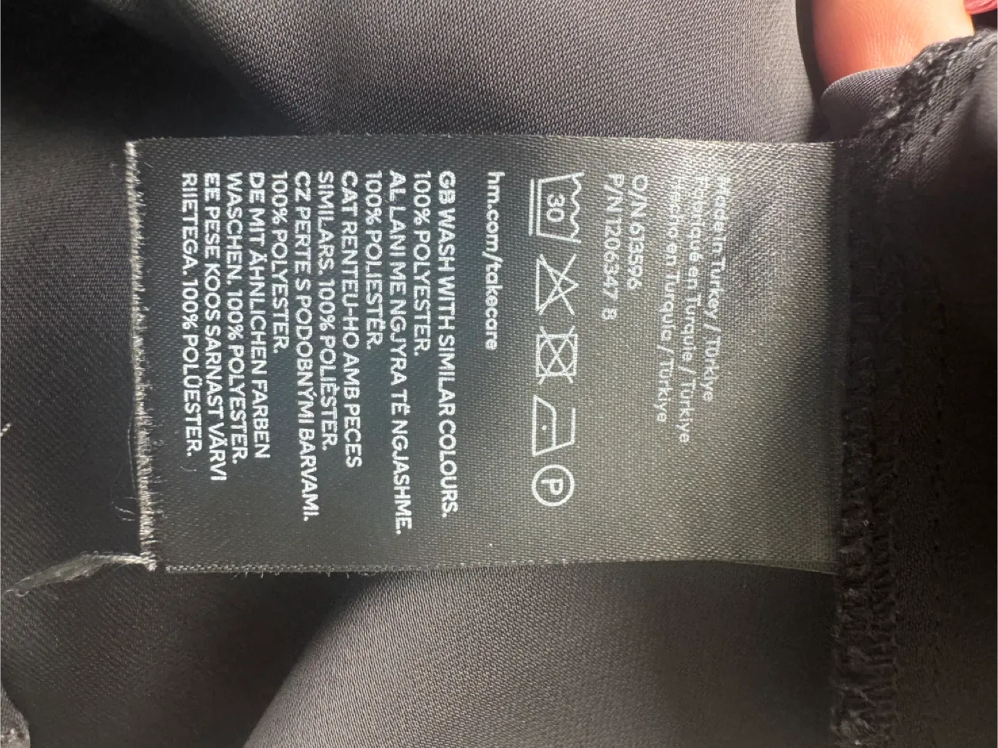 H&M Black Blouse - Size M image indicator(3)