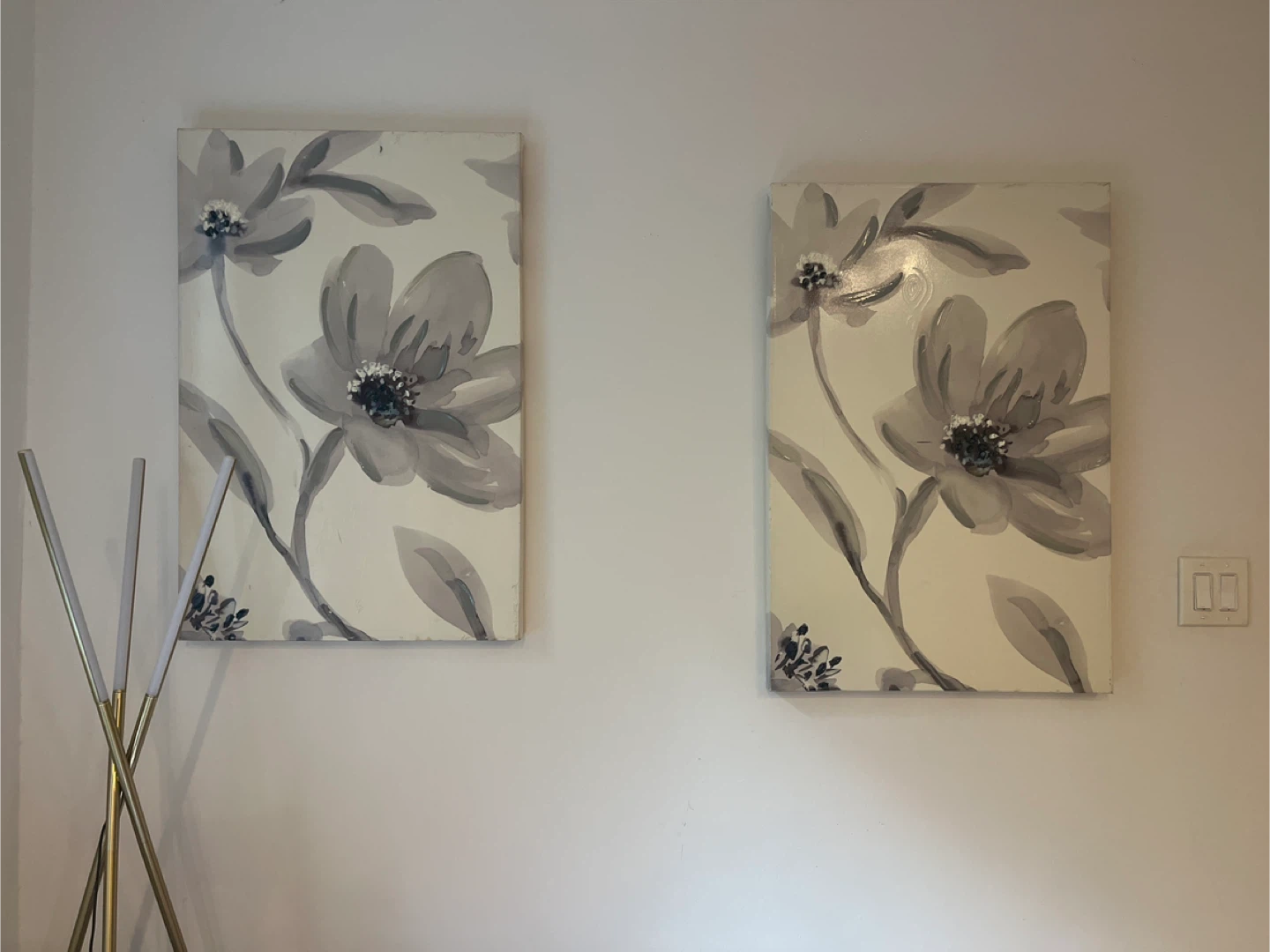 Flower Wall Art - Set of 2