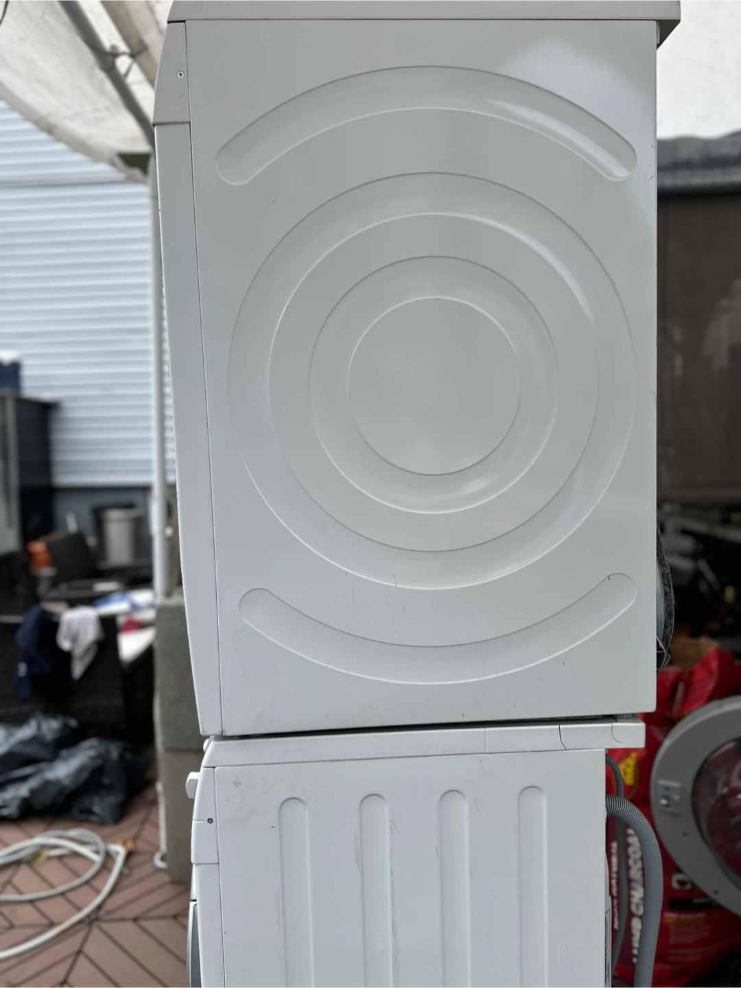 Bosch Axxis Washer/Dryer Set - White