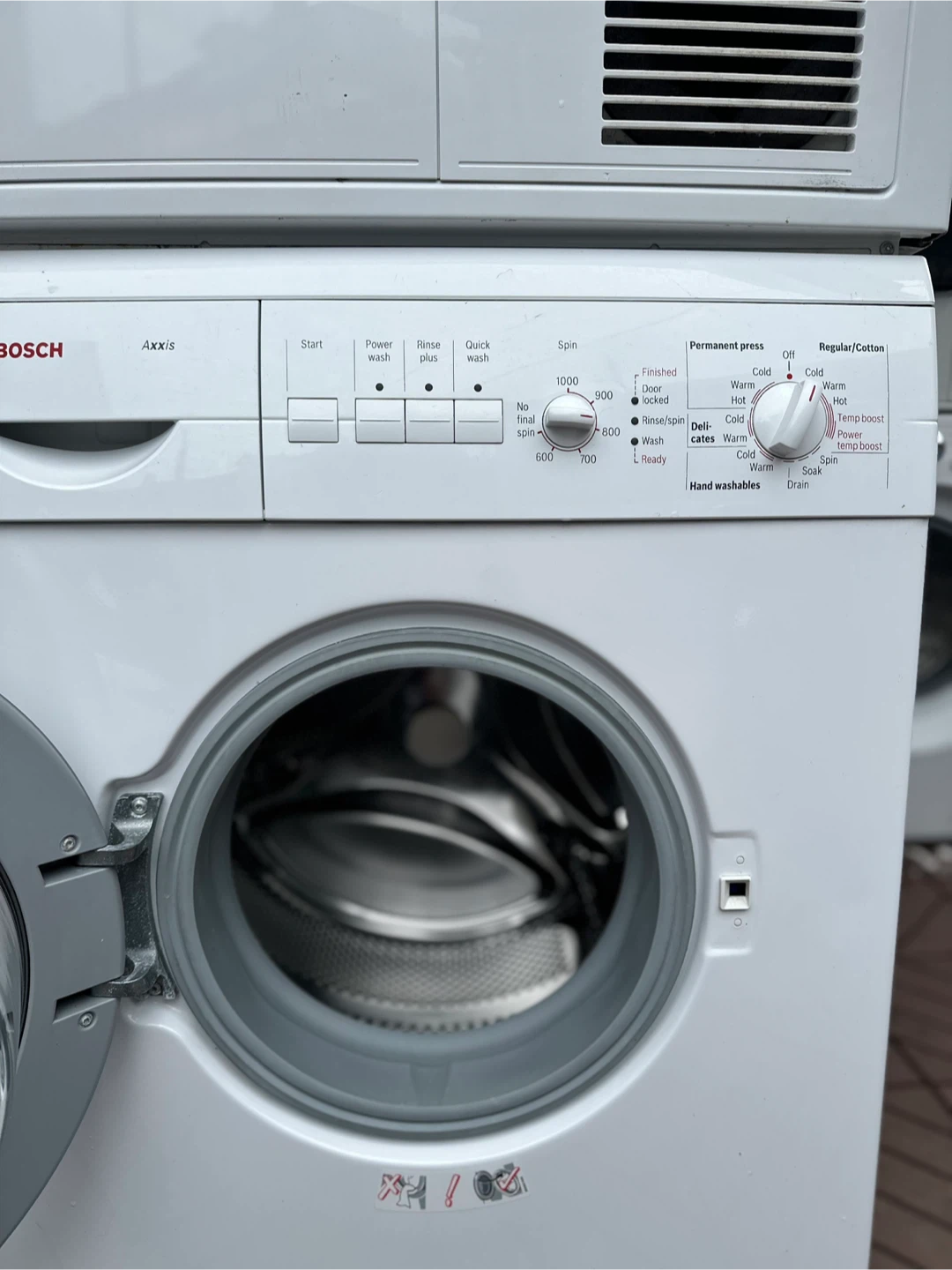 Bosch Axxis Washer/Dryer Set - White - photo 5