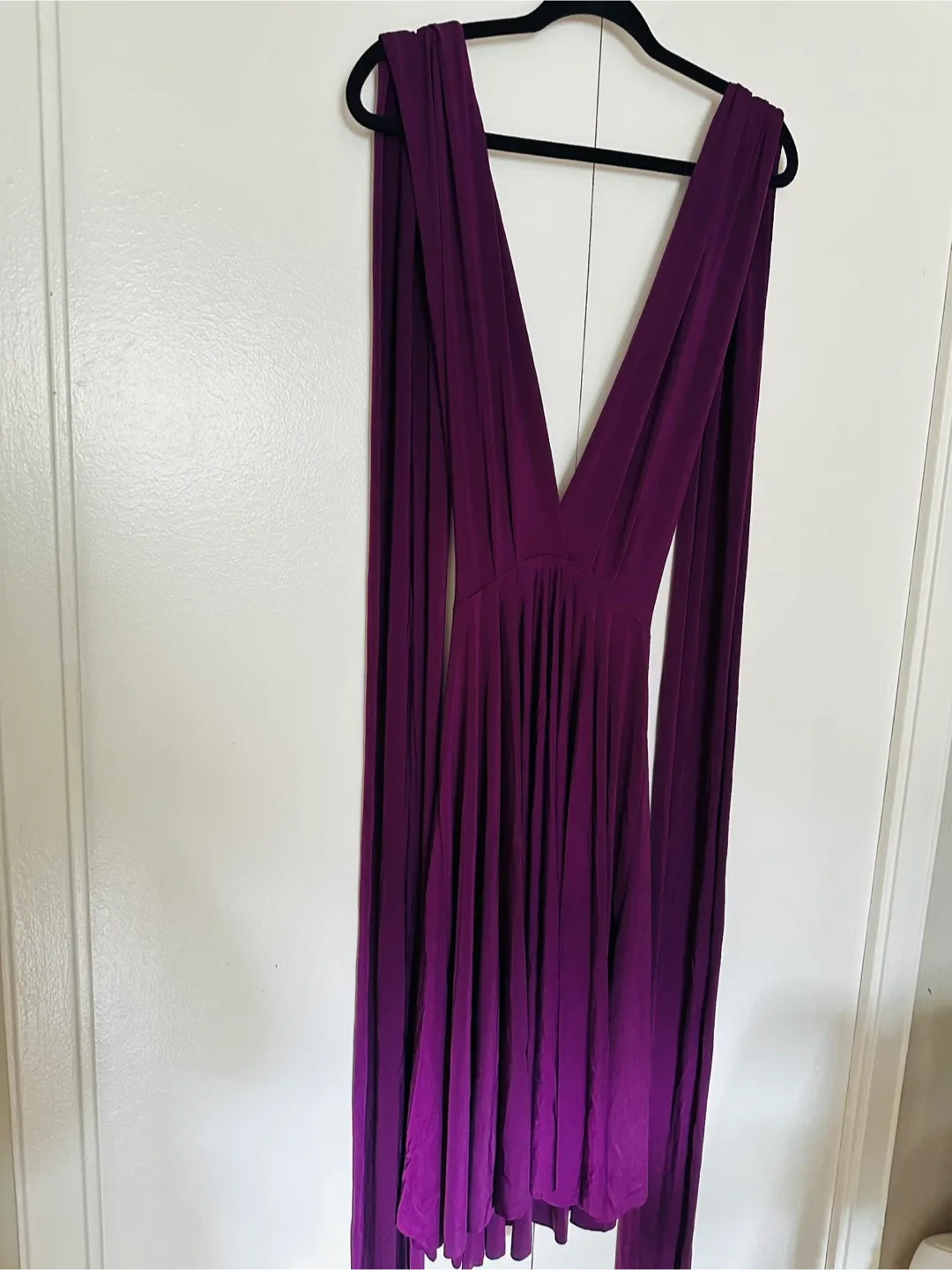 Henkaa Sakura Short Convertible Dress Purple image indicator(4)