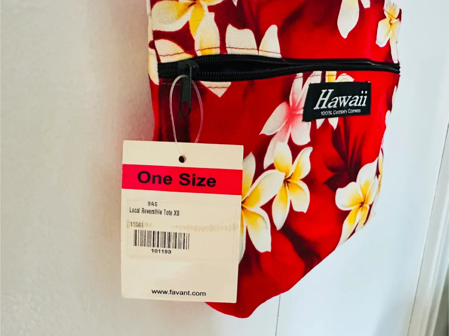 Hawaii 100% Cotton Canvas Tote Bag - One Size image indicator(3)